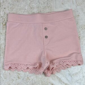 Chelsea & Violet girls pink shorts size 5
